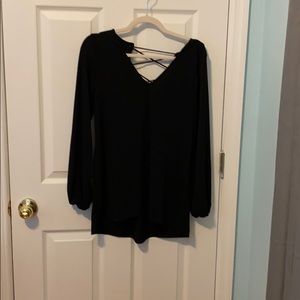 Express lace up top